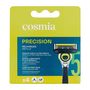 Voir la diapositive 2 : COSMIA MEN Recharge 5 lames compatibles rasoirs Activ3 et Précision 4 recharges