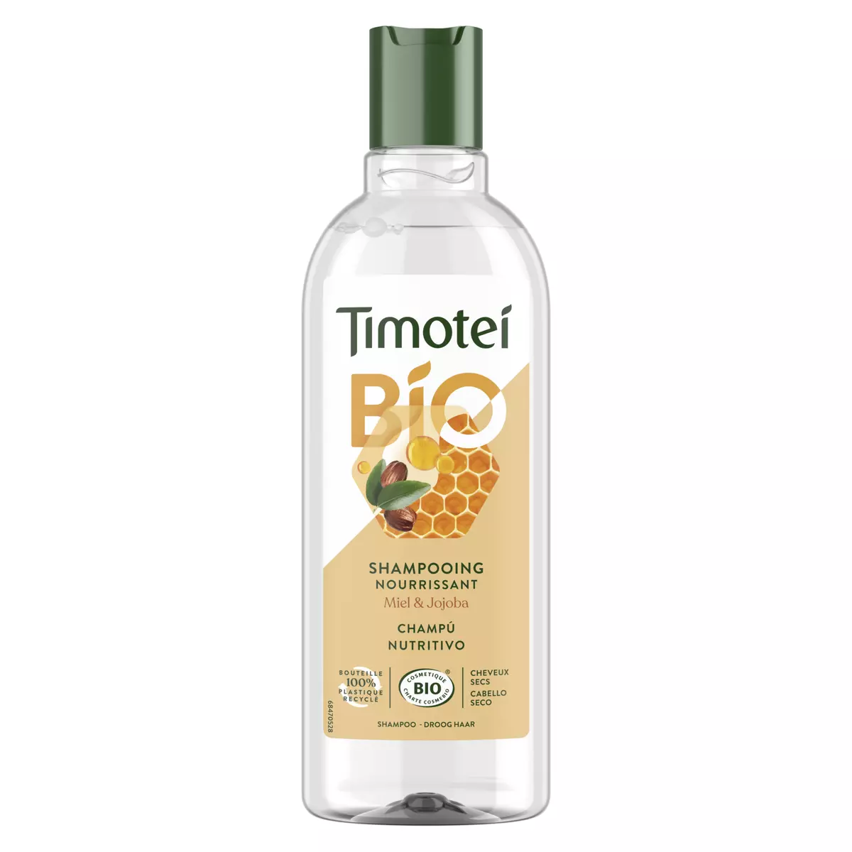 TIMOTEI BIO Shampoing nourrissant miel & jojoba  300ml