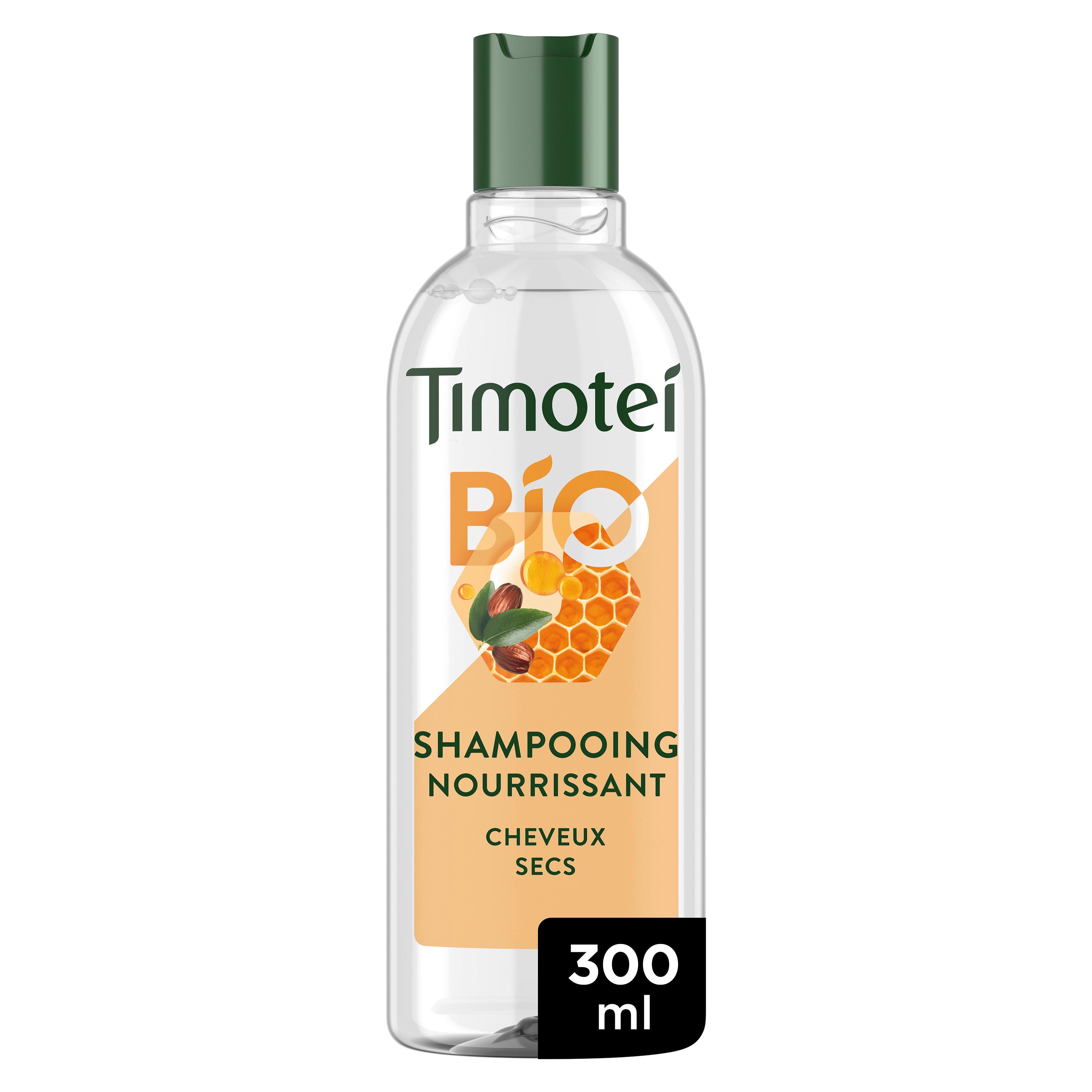 Voir la diapositive 2 : TIMOTEI BIO Shampoing nourrissant miel & jojoba 300ml