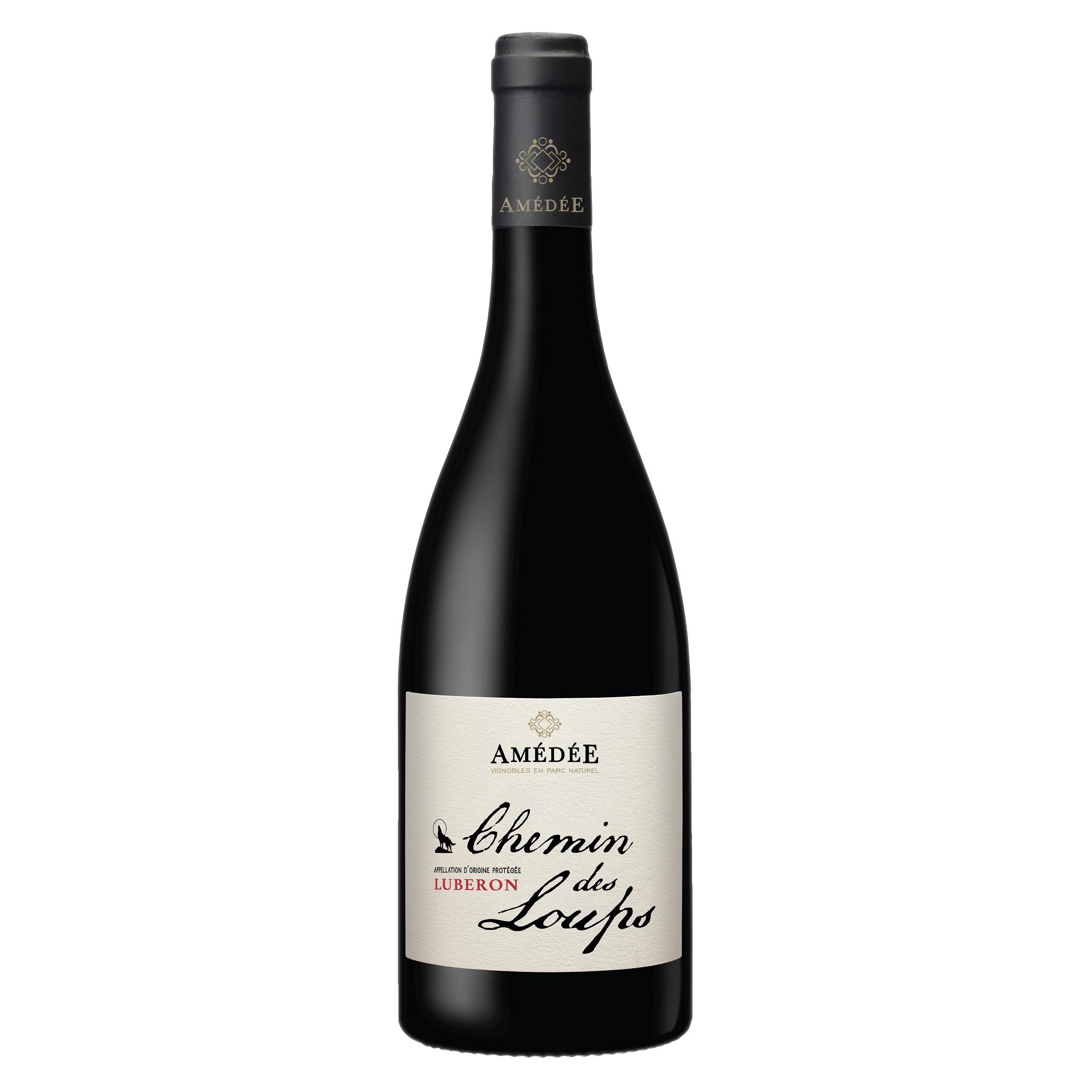 AOP Luberon Chemin des loups rouge 75cl
