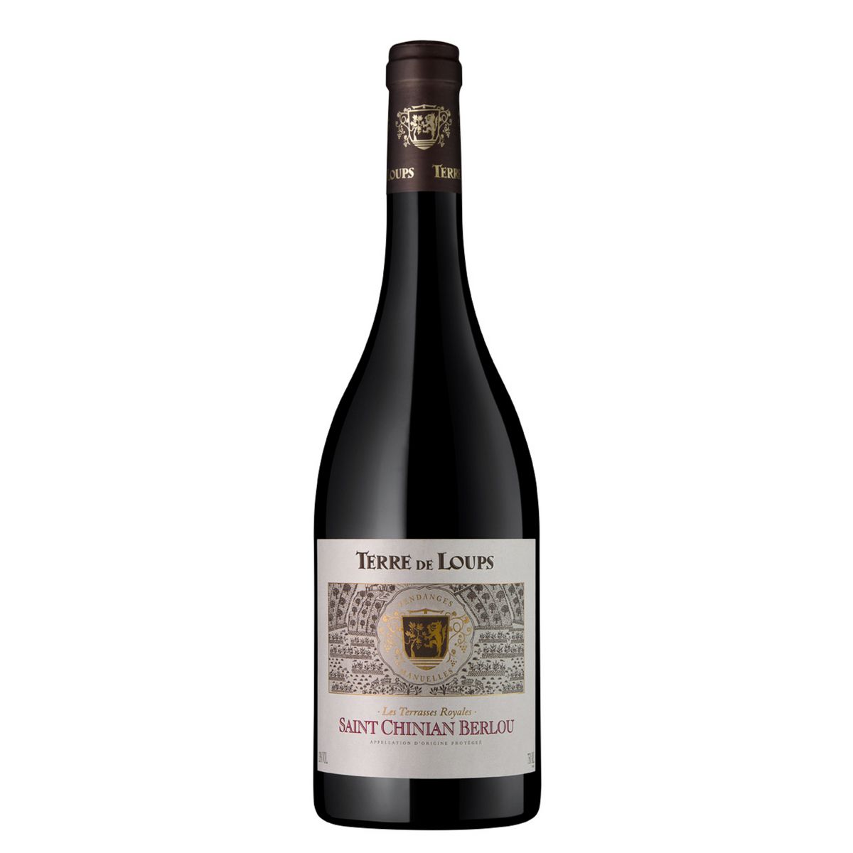 Vin rouge AOP Saint-Chinian Terre de Loups 75cl