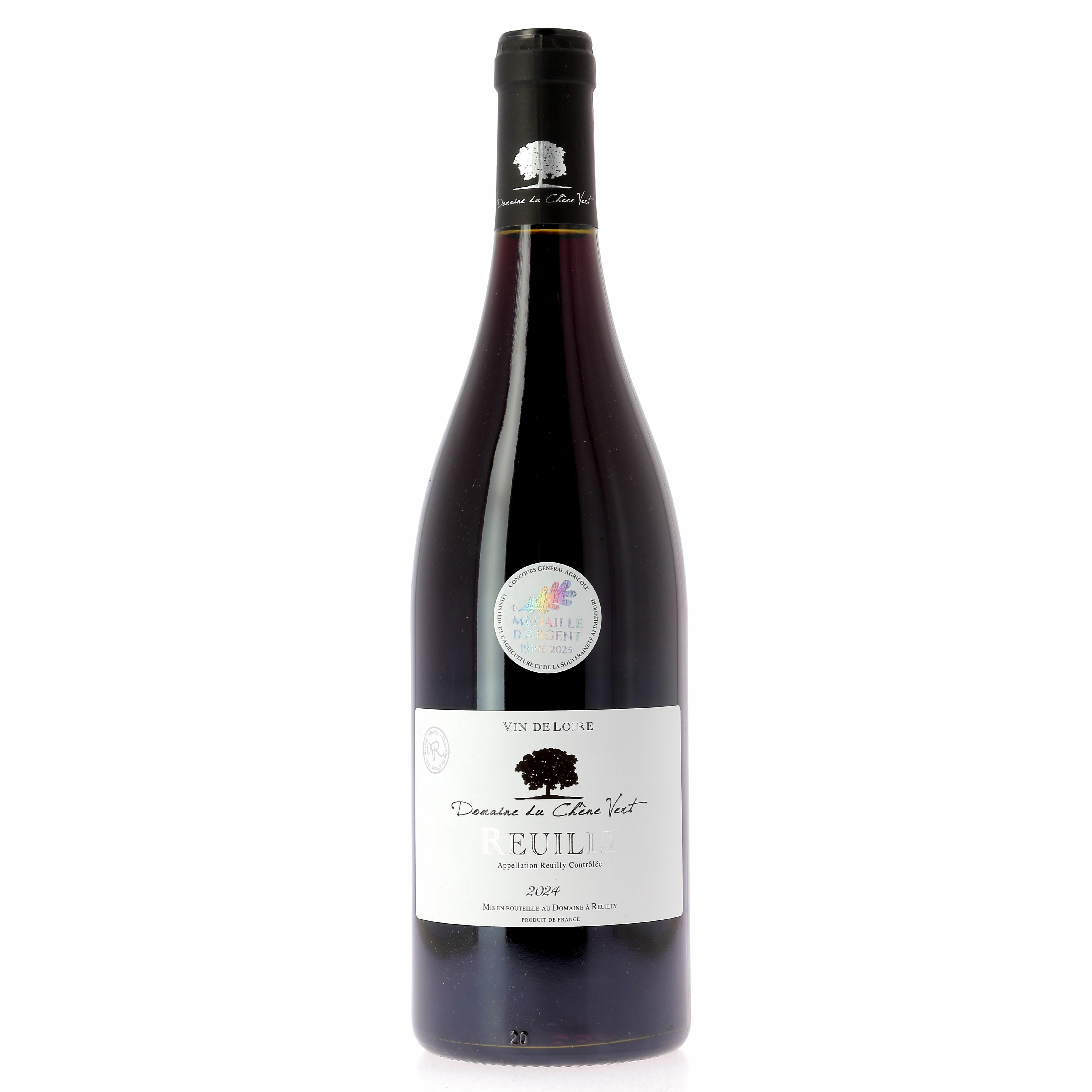 Voir la diapositive 2 : AOP Reuilly Domaine du Chêne Vert rouge 75cl