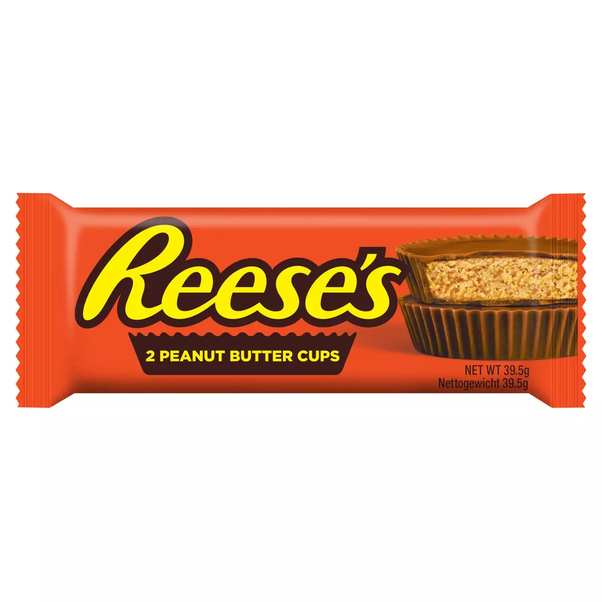 REESE'S Biscuits au beurre de cacahuète enrobées de chocolat 39.5g