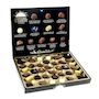 Voir la diapositive 5 : VENDOME Place Vendôme assortiment de chocolats au lait noir et blanc 36 pièces 385g
