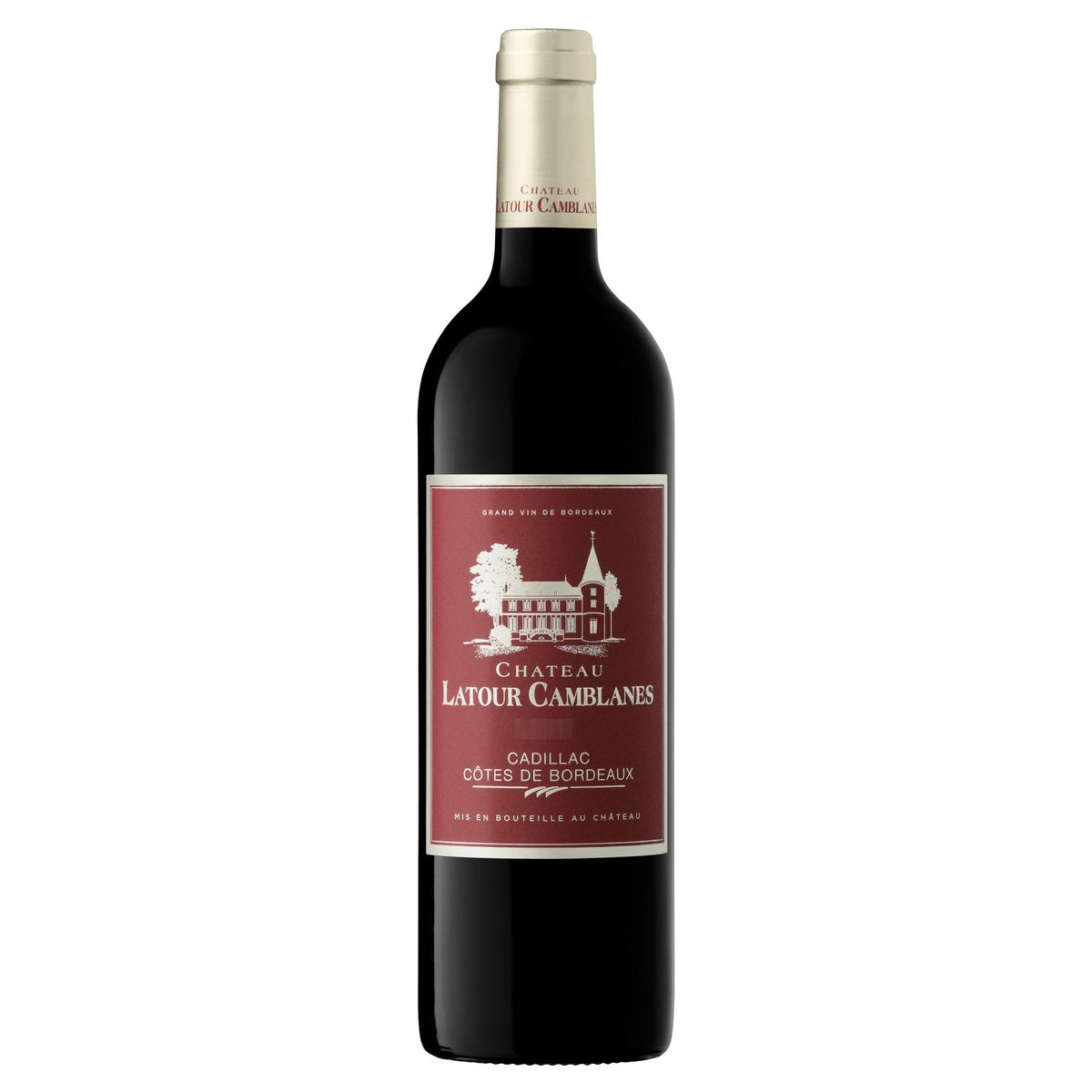 Vin rouge AOP Cadillac Côtes de Bordeaux Château Latour Camblanes 2018 75cl