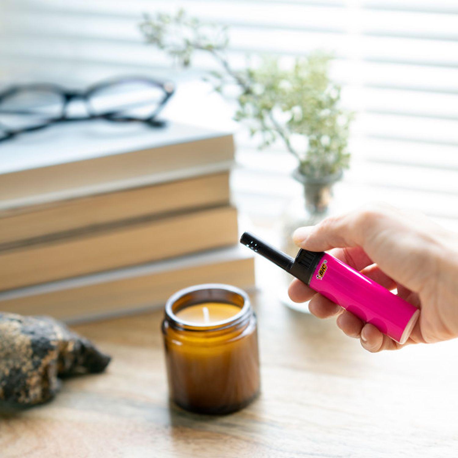 Voir la diapositive 2 : BIC EZ Reach Briquets utilitaires compacts multi-usages 2 briquets