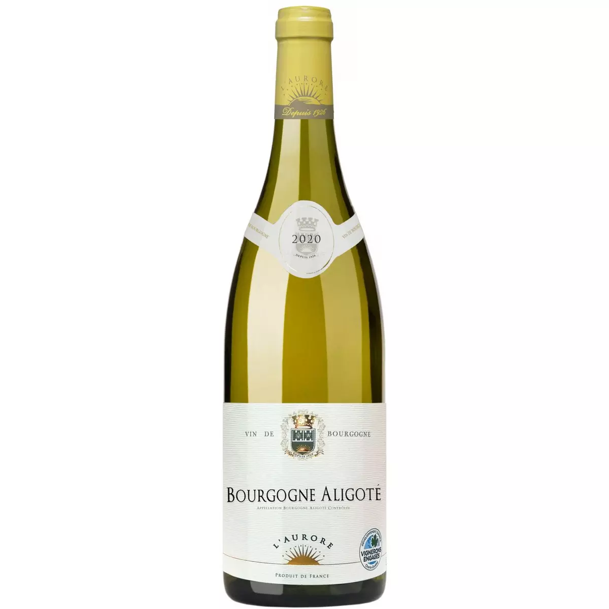 AOP Bourgogne aligoté l'Aurore blanc 75cl