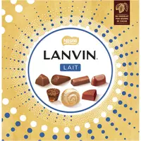 NESTLE Lanvin L'Escargot chocolats au lait fourrés au praliné 10 pièces  164g pas cher 