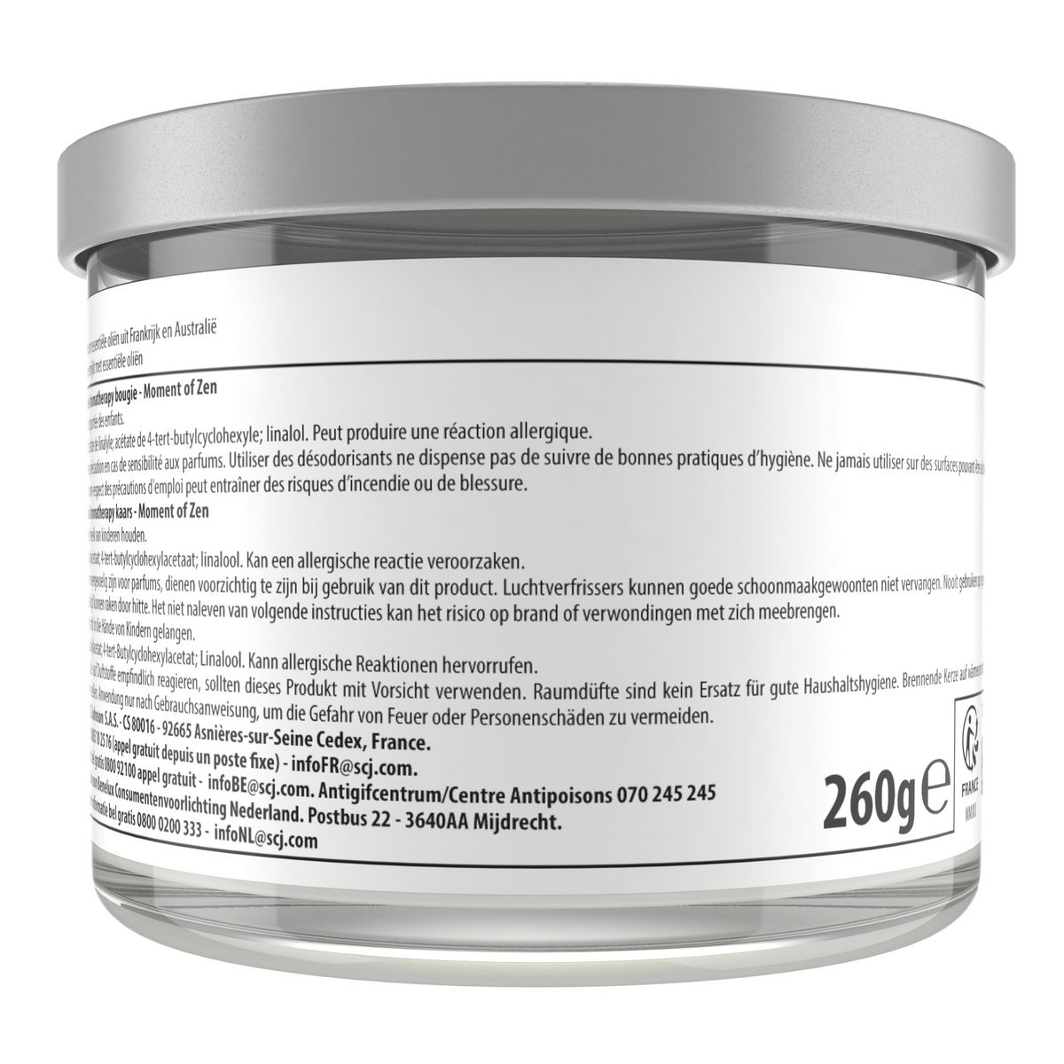 GLADE Aromatherapy bougie parfumée à la lavande et bois de Santal 1 pièce