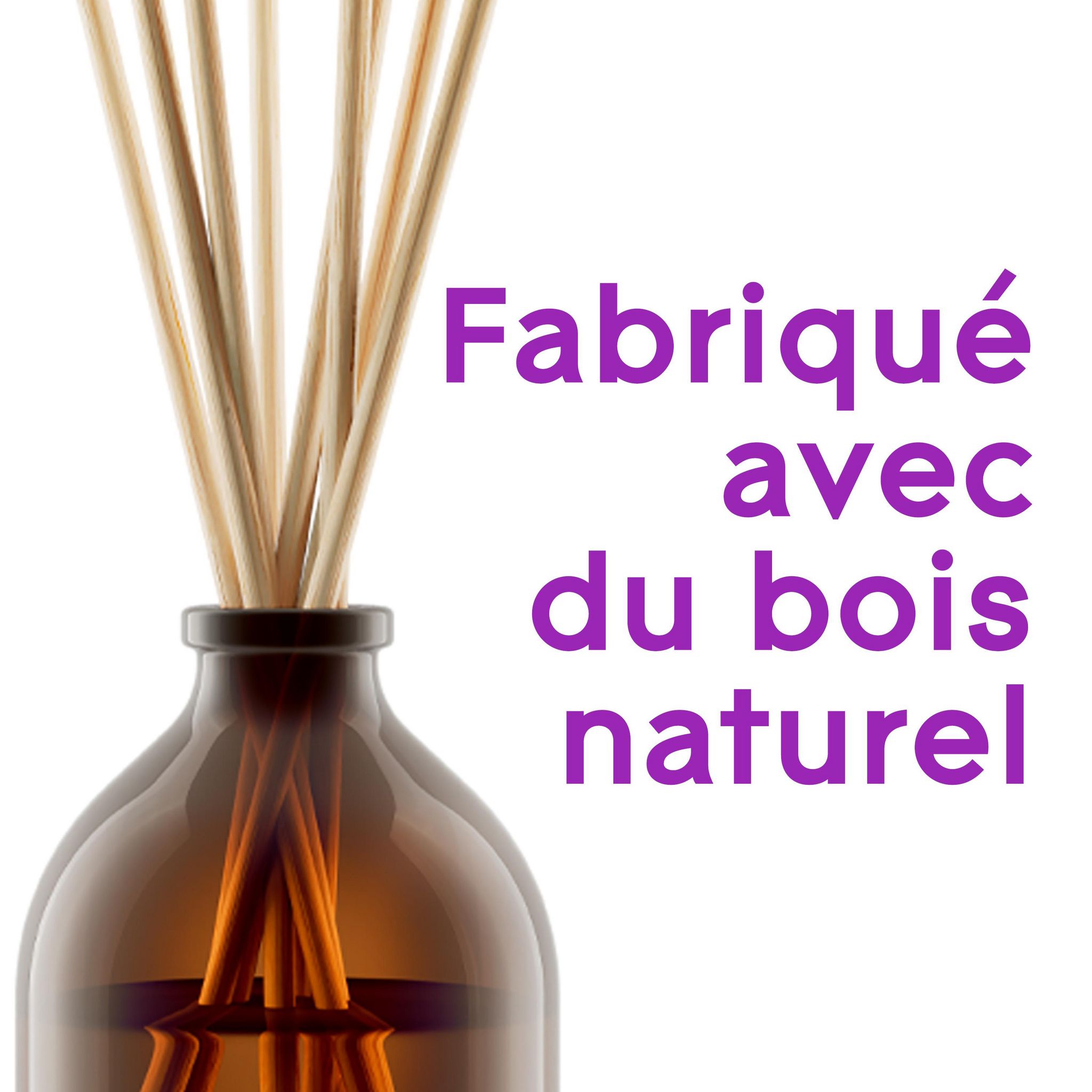 Voir la diapositive 3 : GLADE Diffuseur stick Aromatherapy lavande et bois de santal 8 bâtonnets