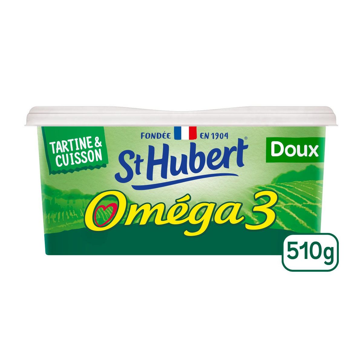 ST HUBERT Omega 3 doux tartine et cuisson 510g