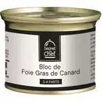 SECRET DE CHEF Bloc de foie gras de canard 3 à 4 parts 150g