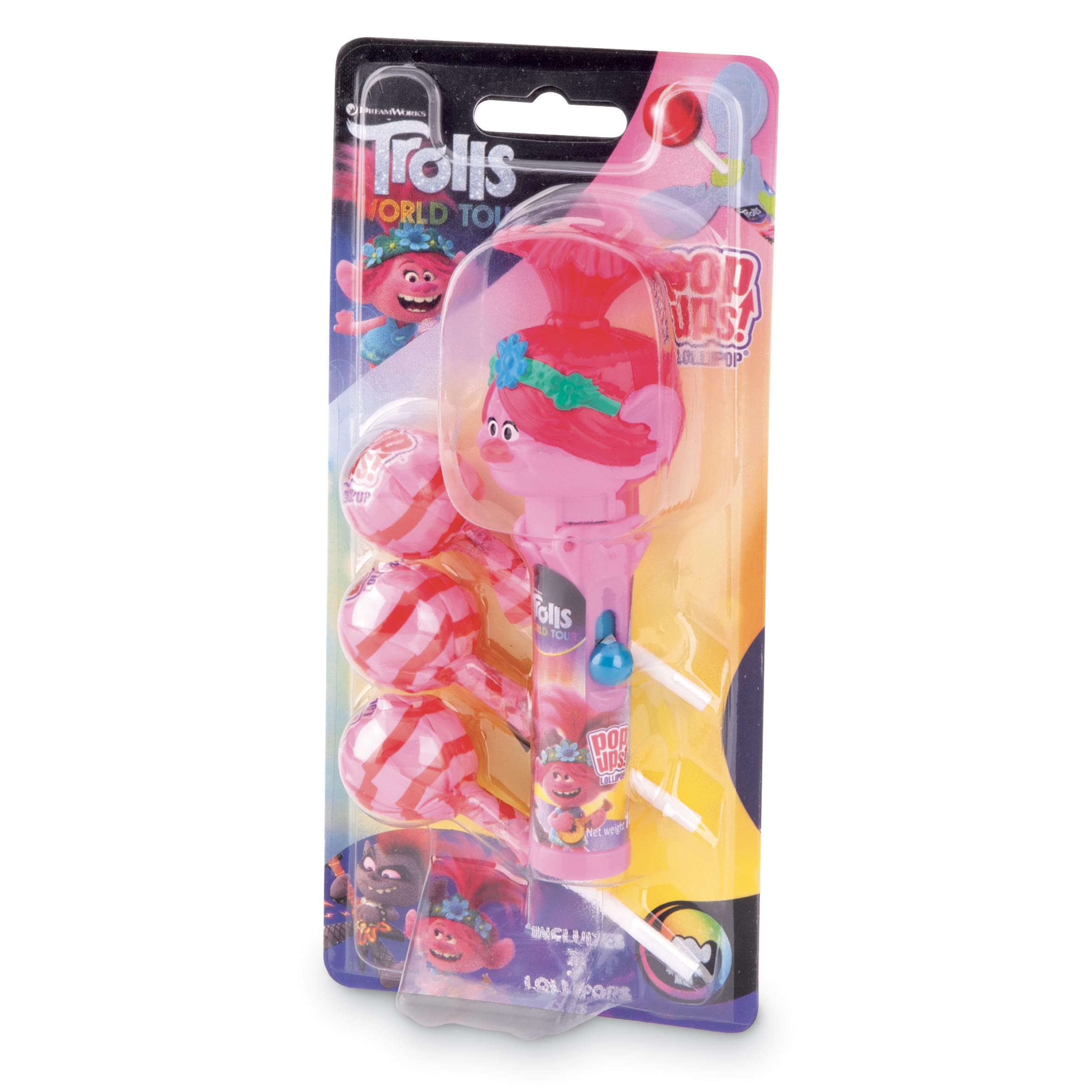 Voir la diapositive 2 : FIZZY Sucettes pop ups 3 sucettes 30g