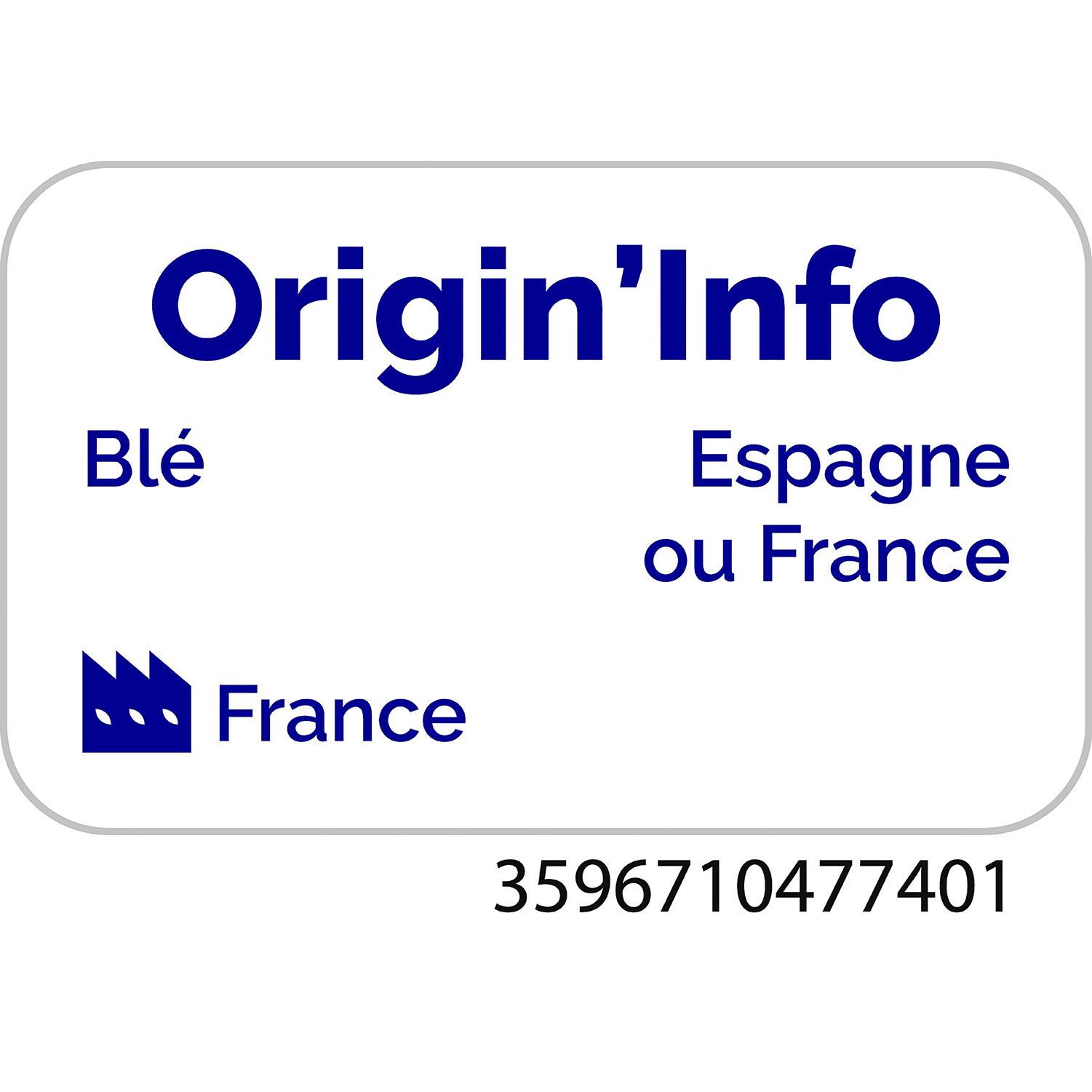 Voir la diapositive 2 : AUCHAN BABY BIO Mon petit goûter biscuits bio dès 12 mois 10x2 biscuits 150g