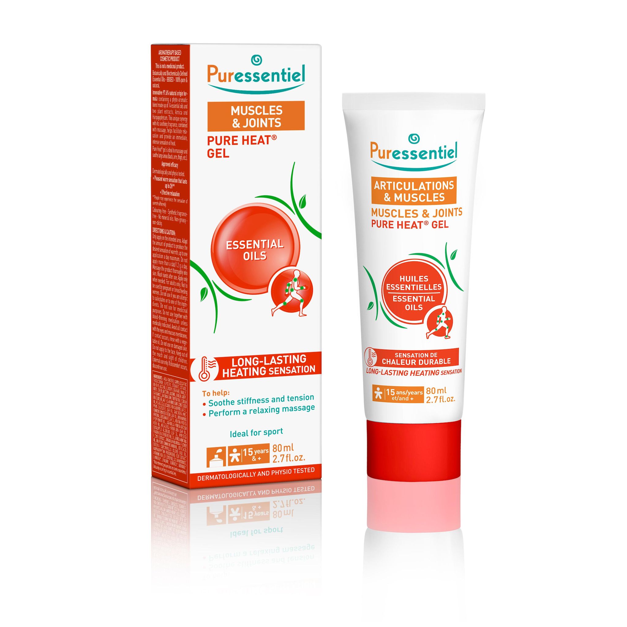 PURESSENTIEL Muscles et joints Gel pure heat 80ml