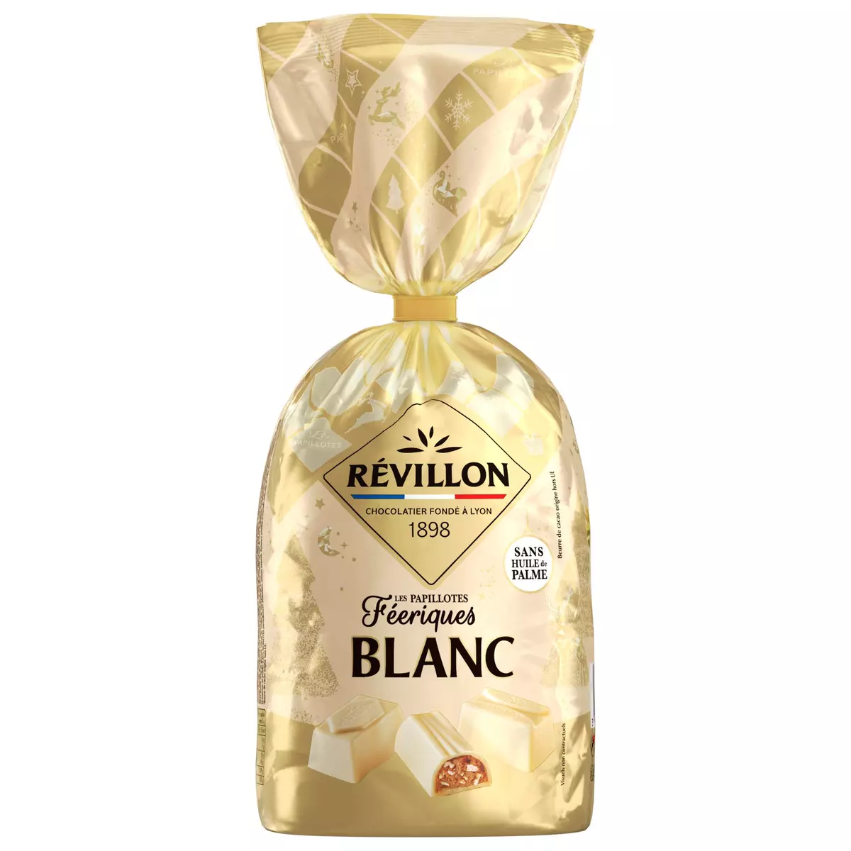 Chocolat blond pétillant