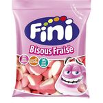 FINI Bonbons gélifiés bisous fraise 90g