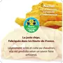 LA JUSTE CHIPS CULTIVONS LE BON chips ondulées délicatement salées 150g