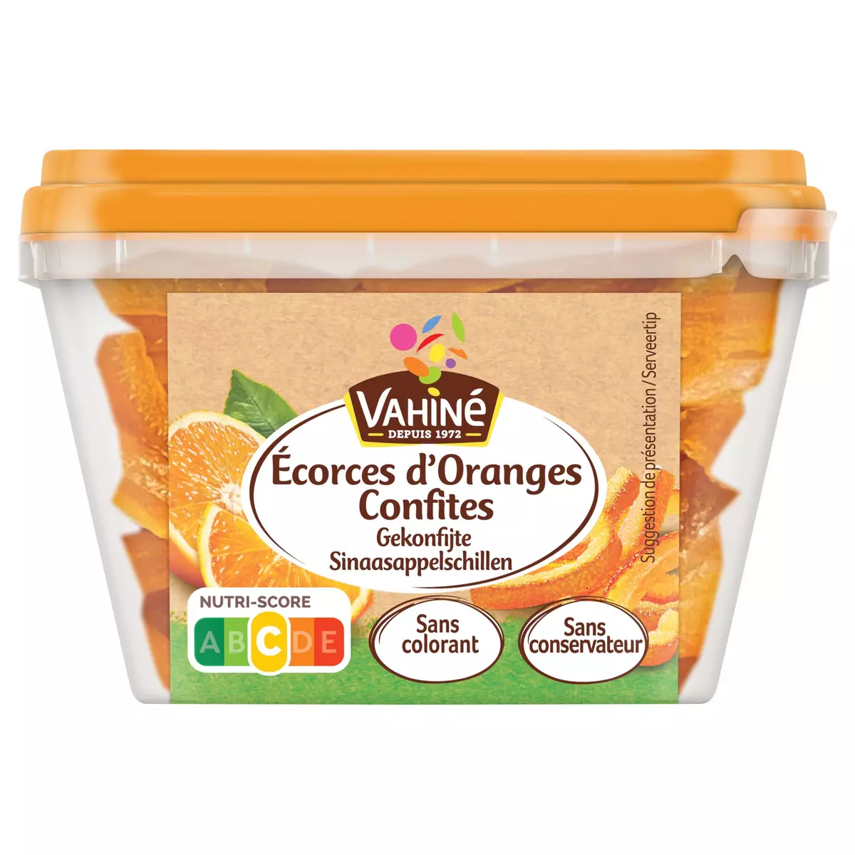 VAHINE Ecorces d'oranges confites 100g