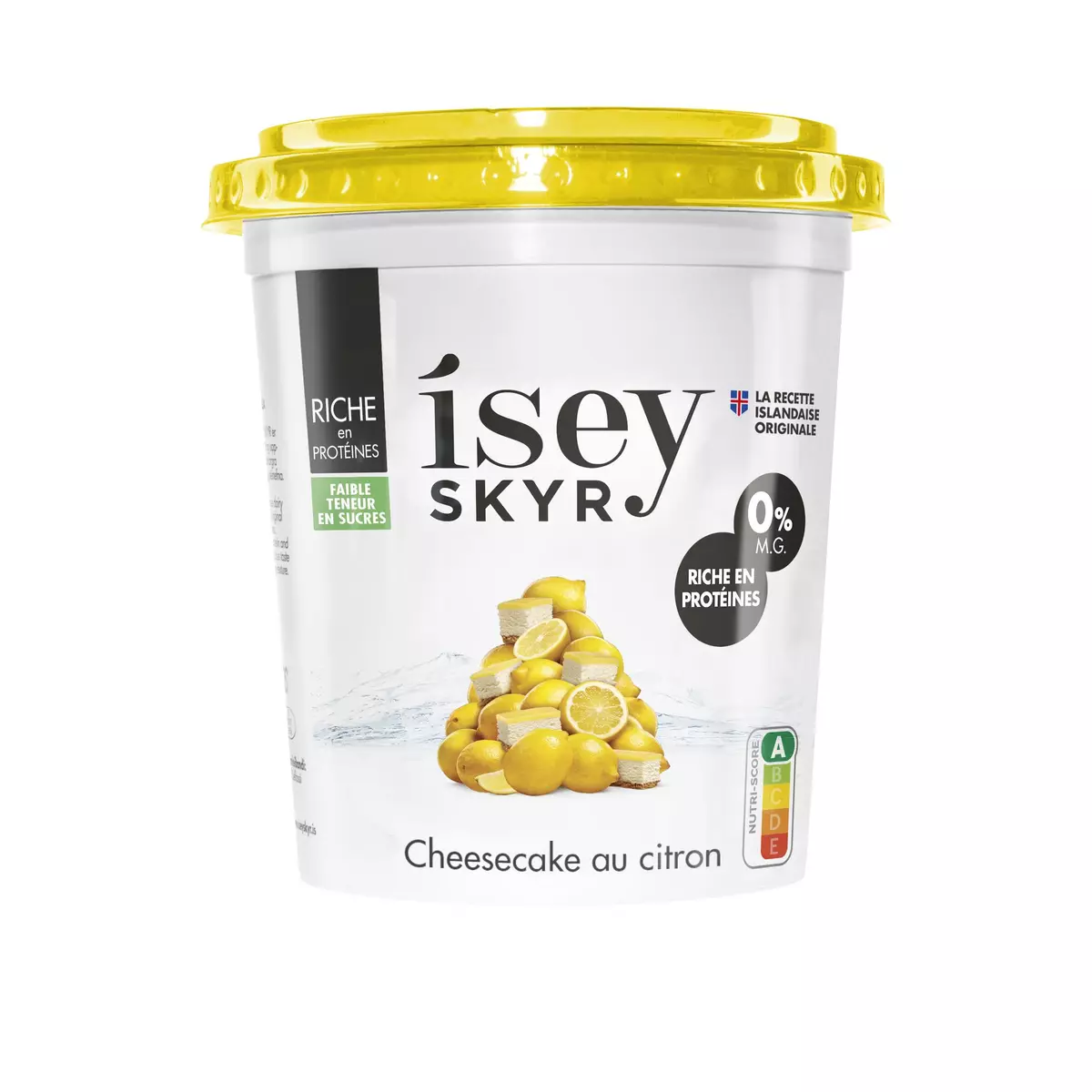 ISEY Skyr cheesecake au citron 0% MG 400g