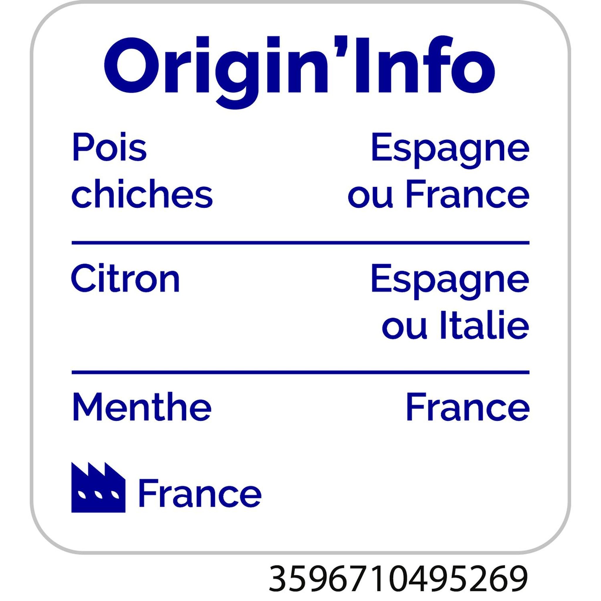 Voir la diapositive 2 : AUCHAN COLLECTION Houmous citrons confit et menthe 180g