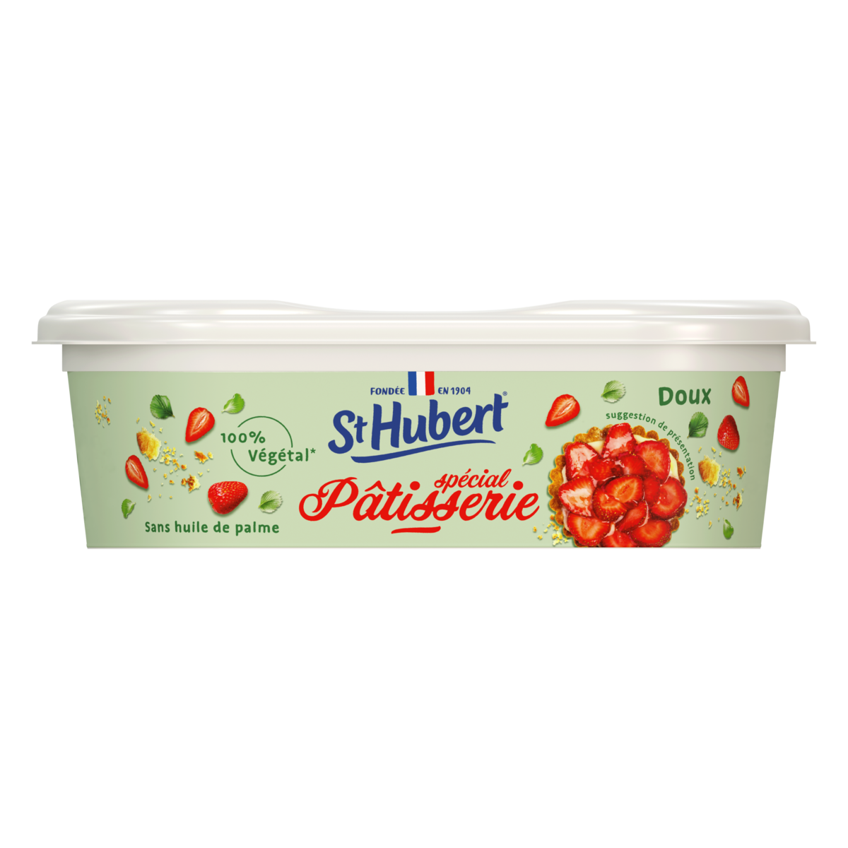 ST HUBERT Margarine spécial pâtisserie 250g
