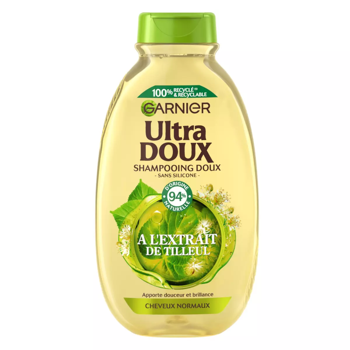 ULTRA DOUX Shampooing doux à l'extrait de tilleul pour cheveux normaux 250ml