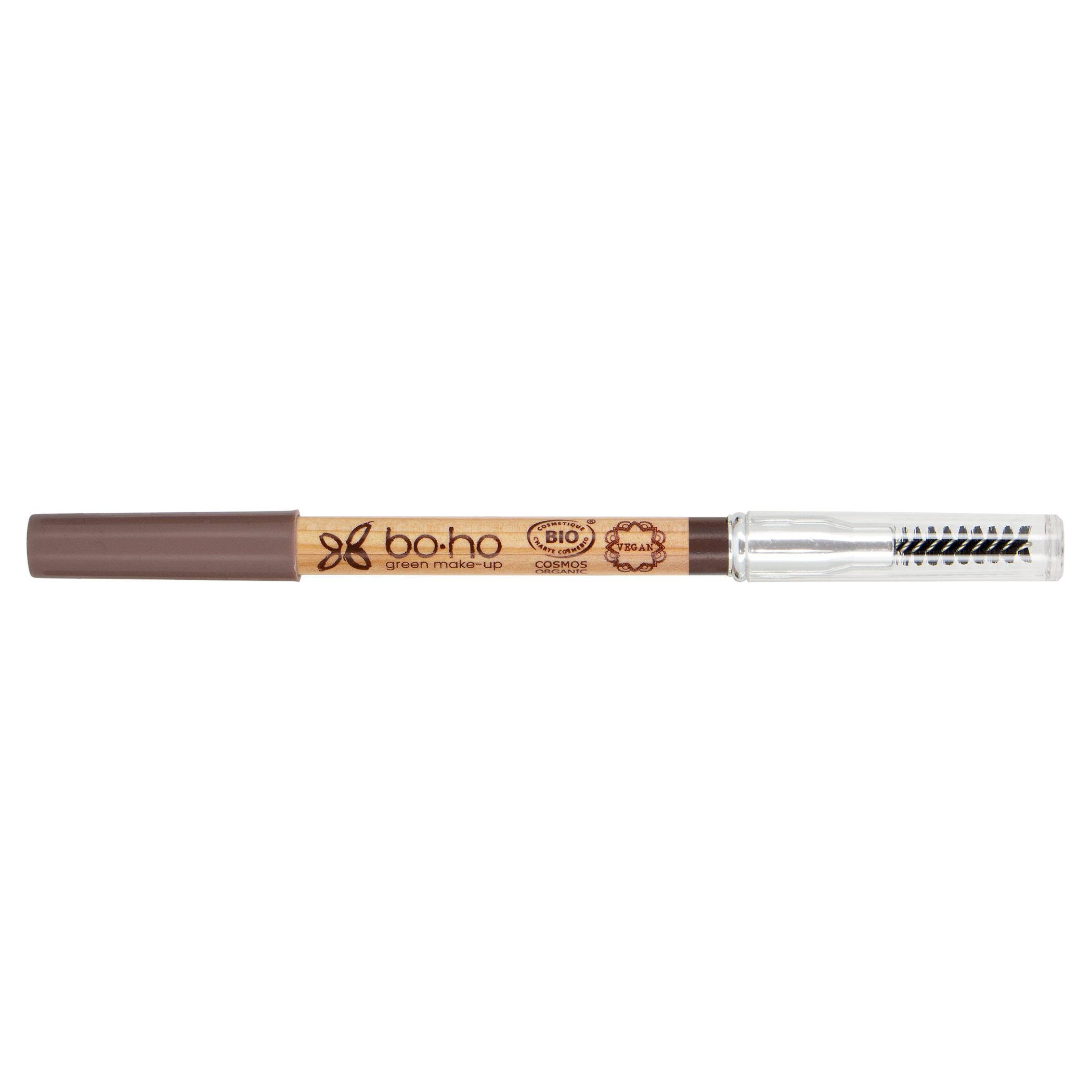 Voir la diapositive 2 : BOHO GREEN Crayon sourcils 02 chatain 1 crayon