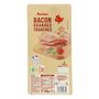Voir la diapositive 2 : AUCHAN Bacon en grandes tranches 5 tranches 100g