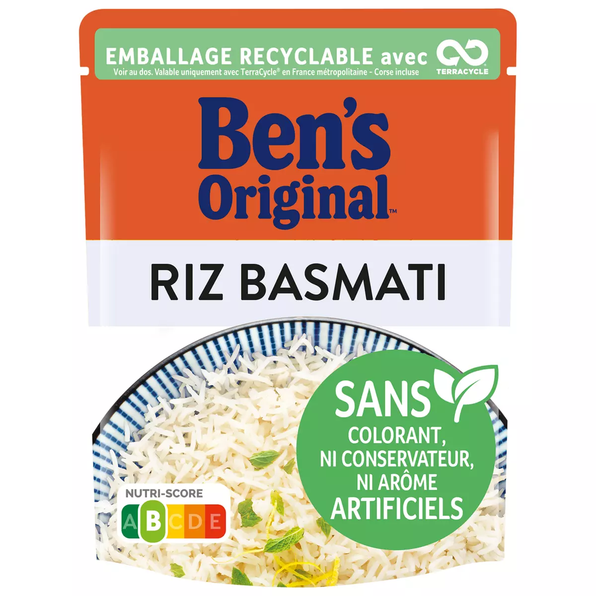 Uncle Ben's en 2 minutes riz complet cuisiné à la méditerranéenne 250g -  Courses à Domicile