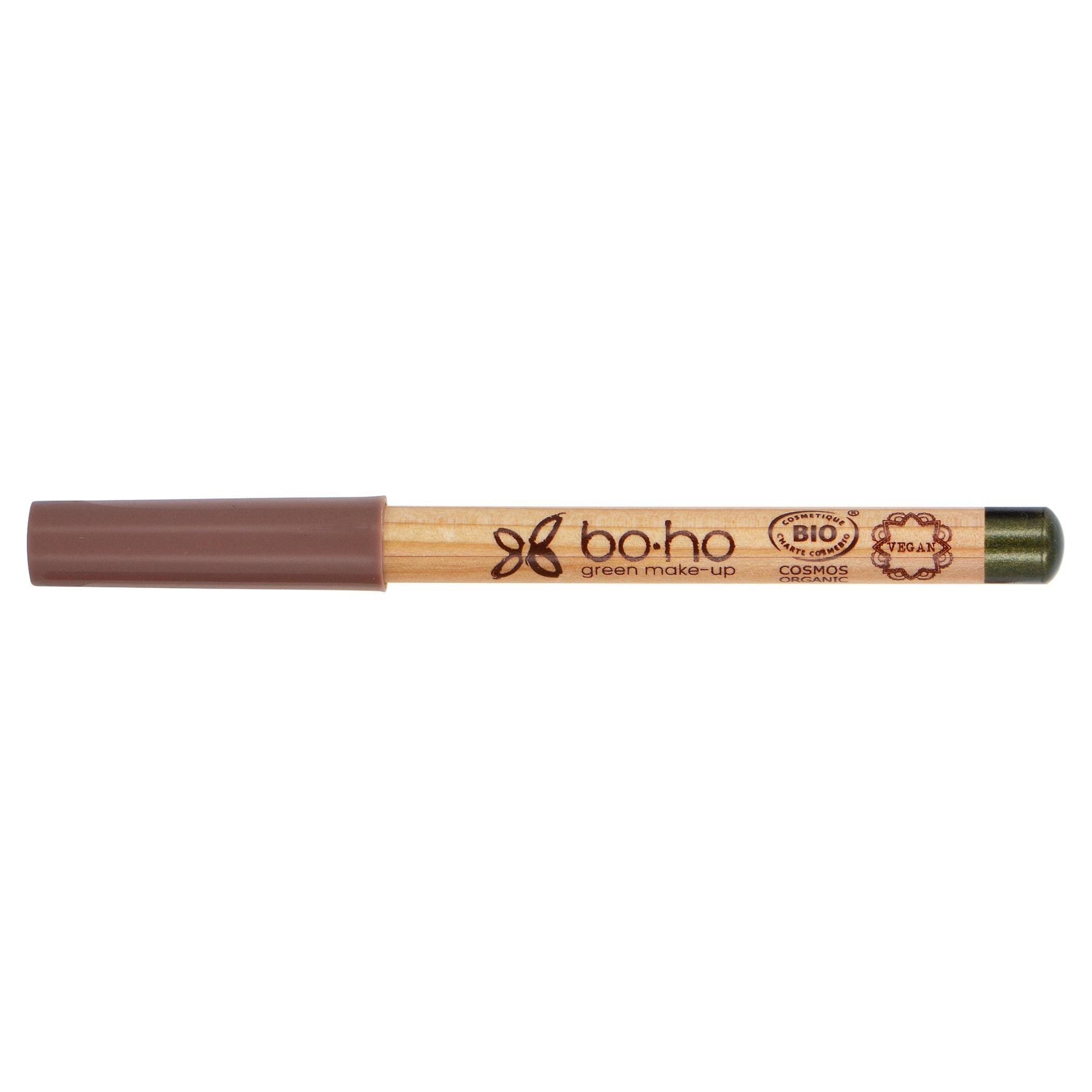 Voir la diapositive 2 : BOHO GREEN Crayon pour les yeux vert émeraude 07 bio 1 crayon