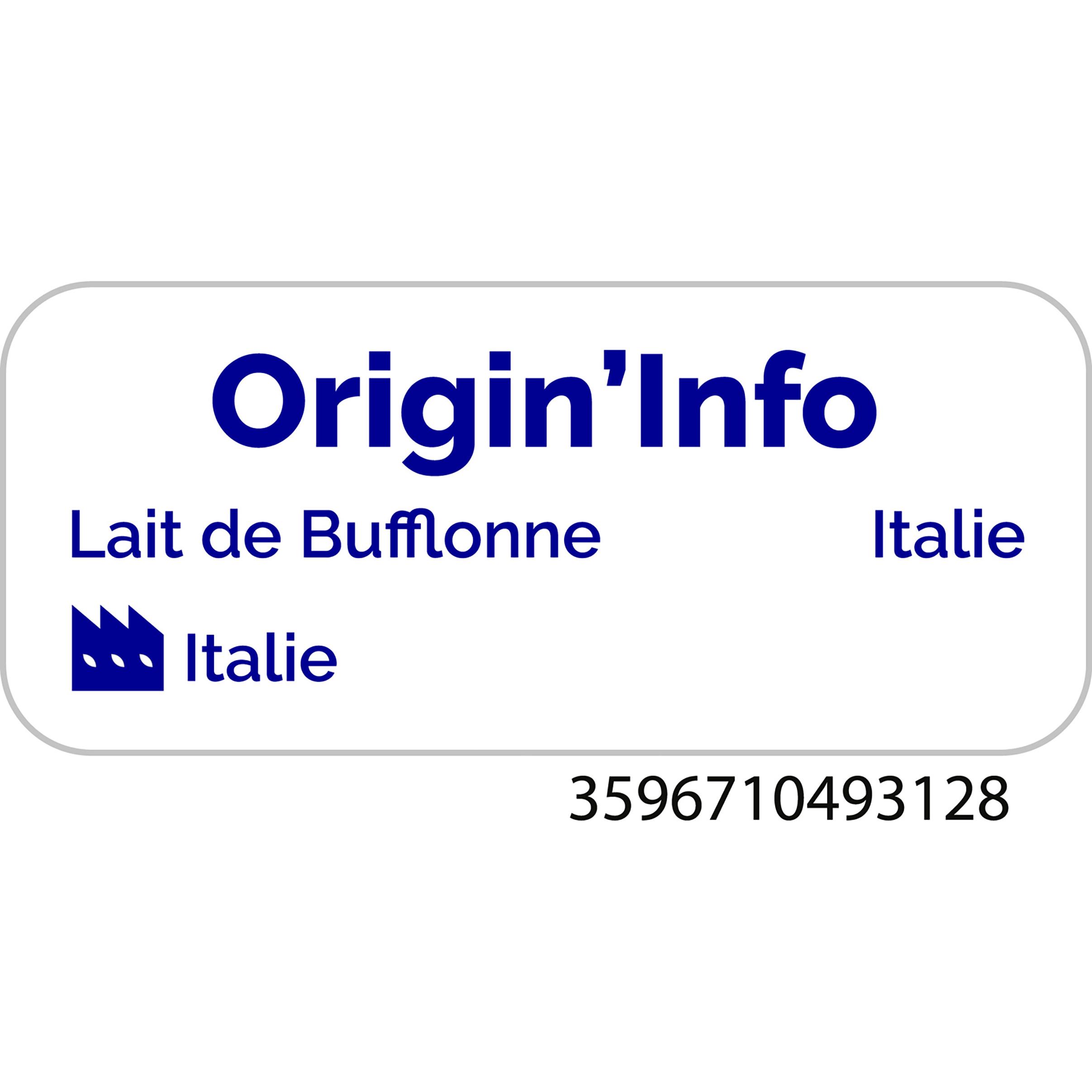 Voir la diapositive 3 : AUCHAN TAVOLA IN ITALIA Mozzarella di Bufala campana AOP 4 pièces 200g
