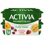 ACTIVIA Probiotiques - Yaourt au bifidus aux fruits mixés 16x125g