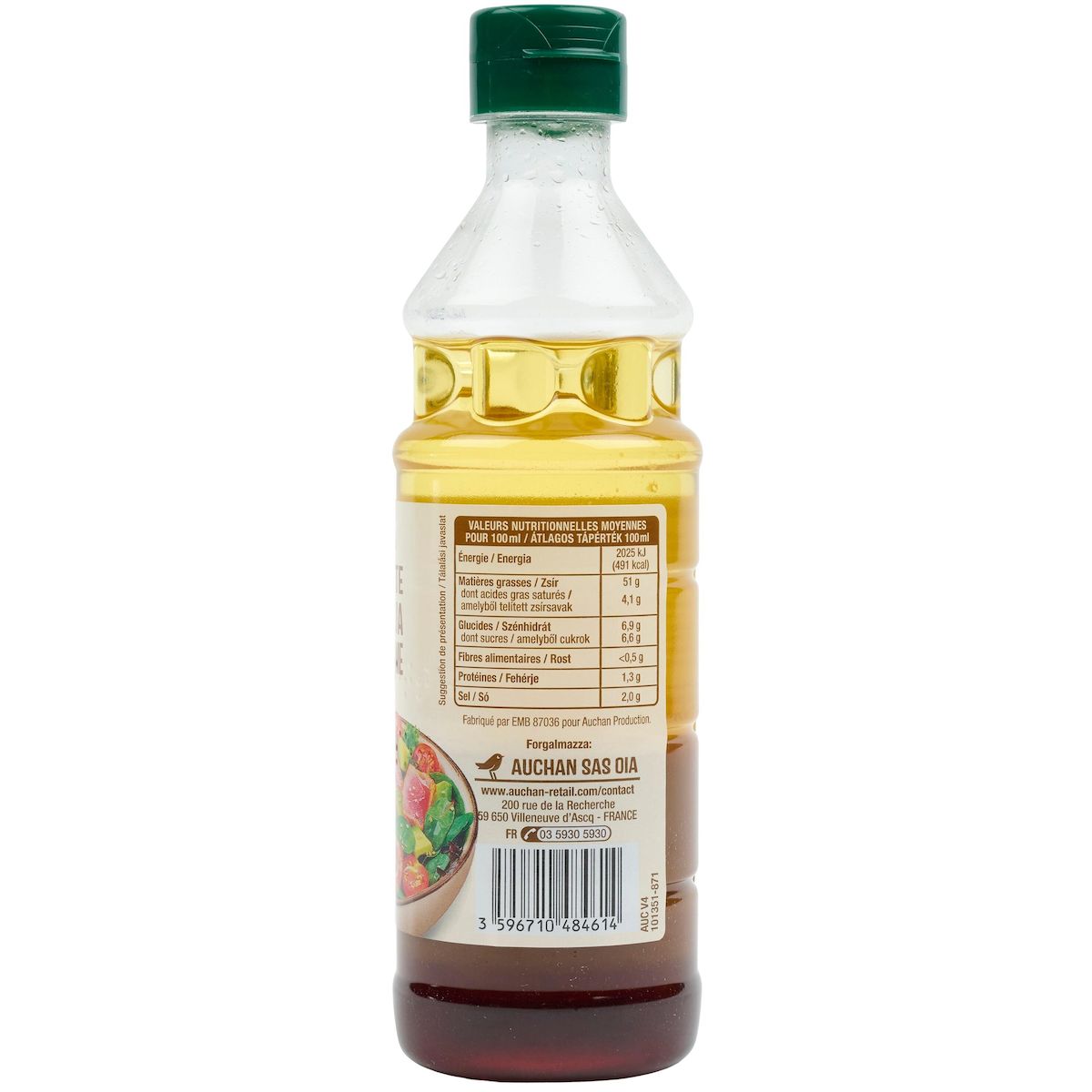 AUCHAN Vinaigrette sauce soja et huile de sésame 35cl
