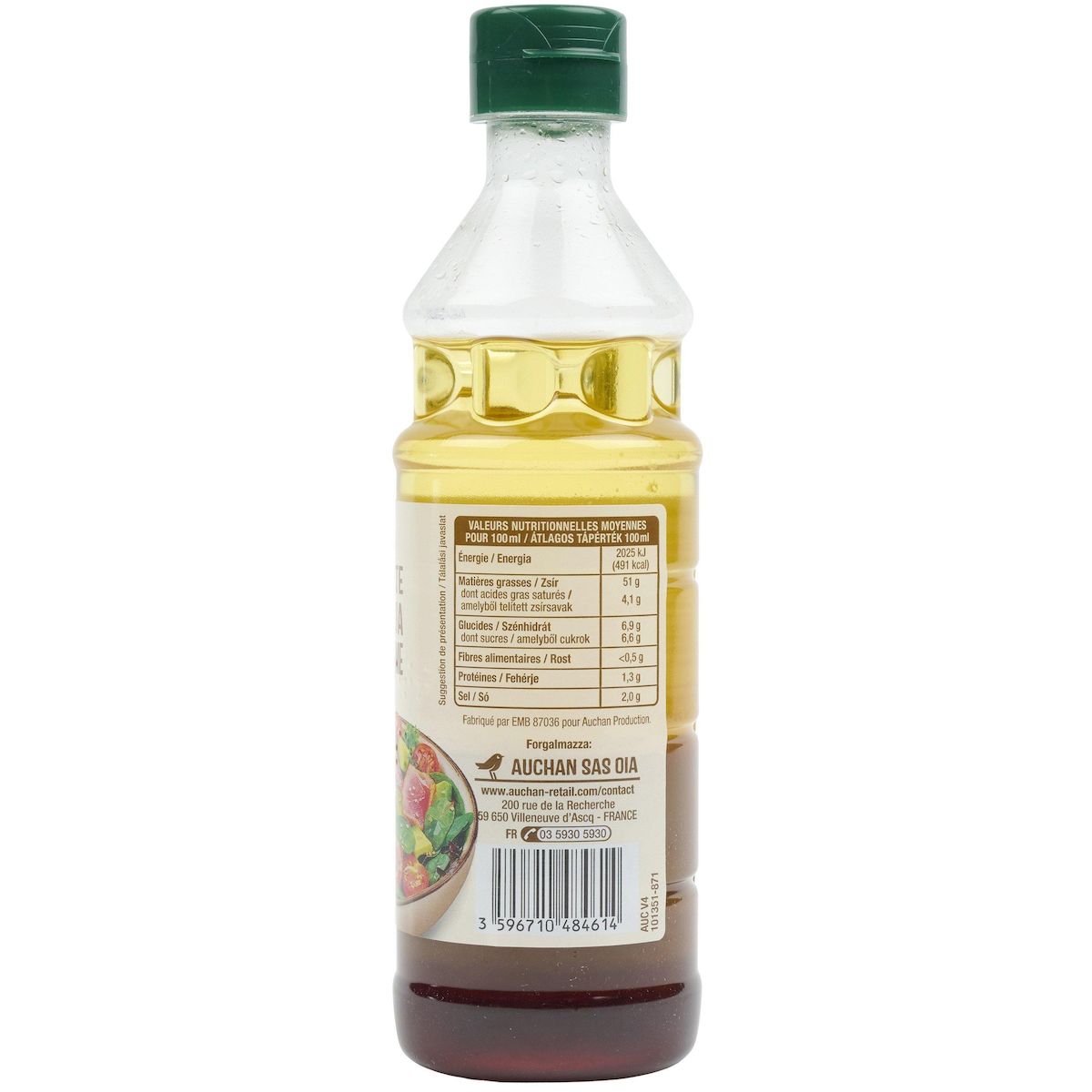 AUCHAN Vinaigrette sauce soja et huile de sésame 35cl