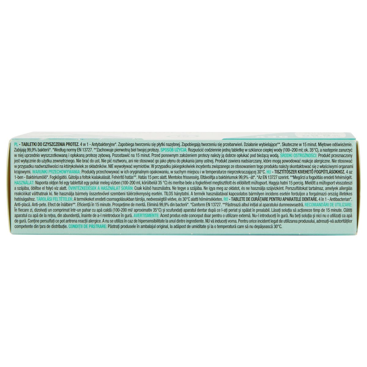 AUCHAN Nettoyants pour appareil dentaires 36 tablettes