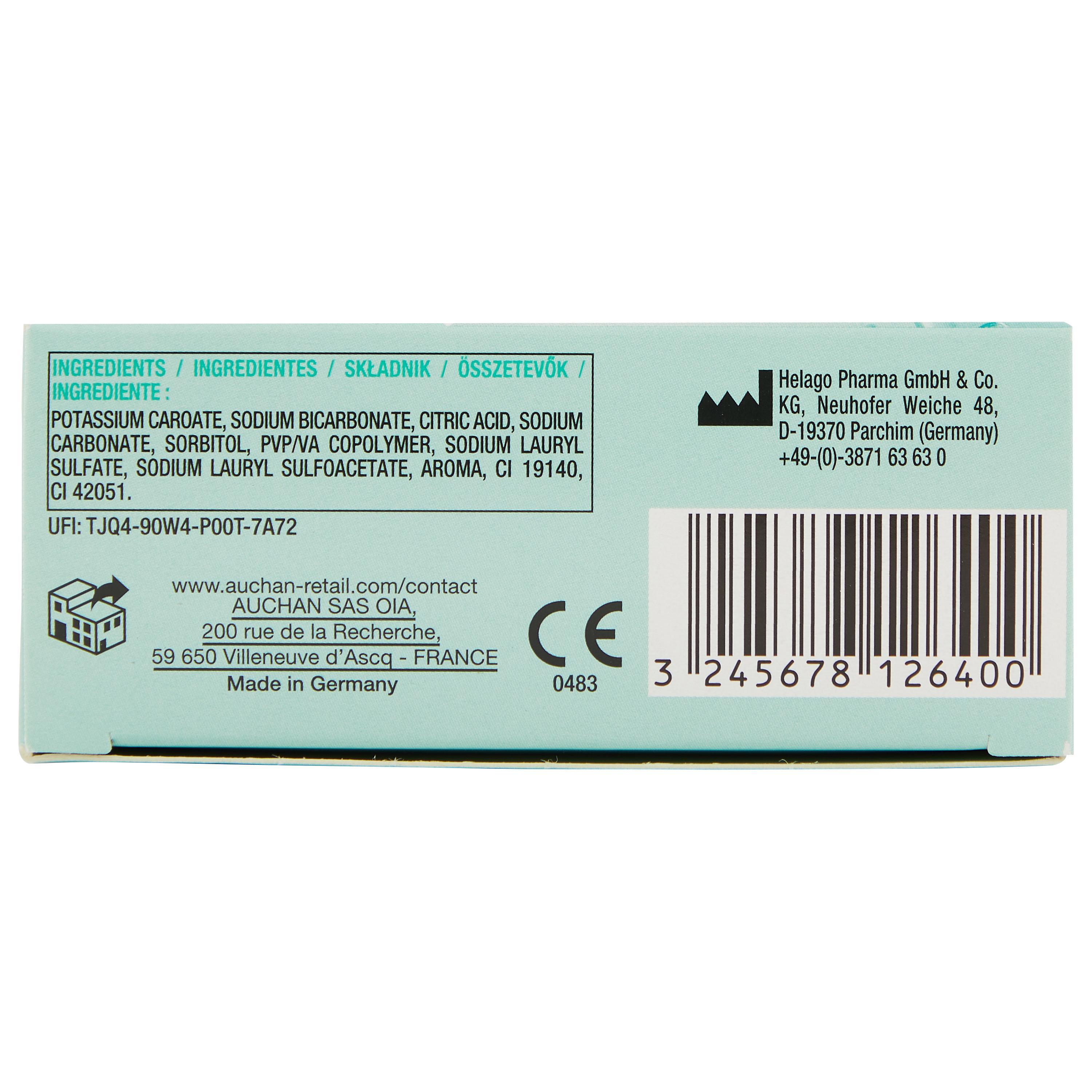 Voir la diapositive 3 : AUCHAN Nettoyants pour appareil dentaires 36 tablettes