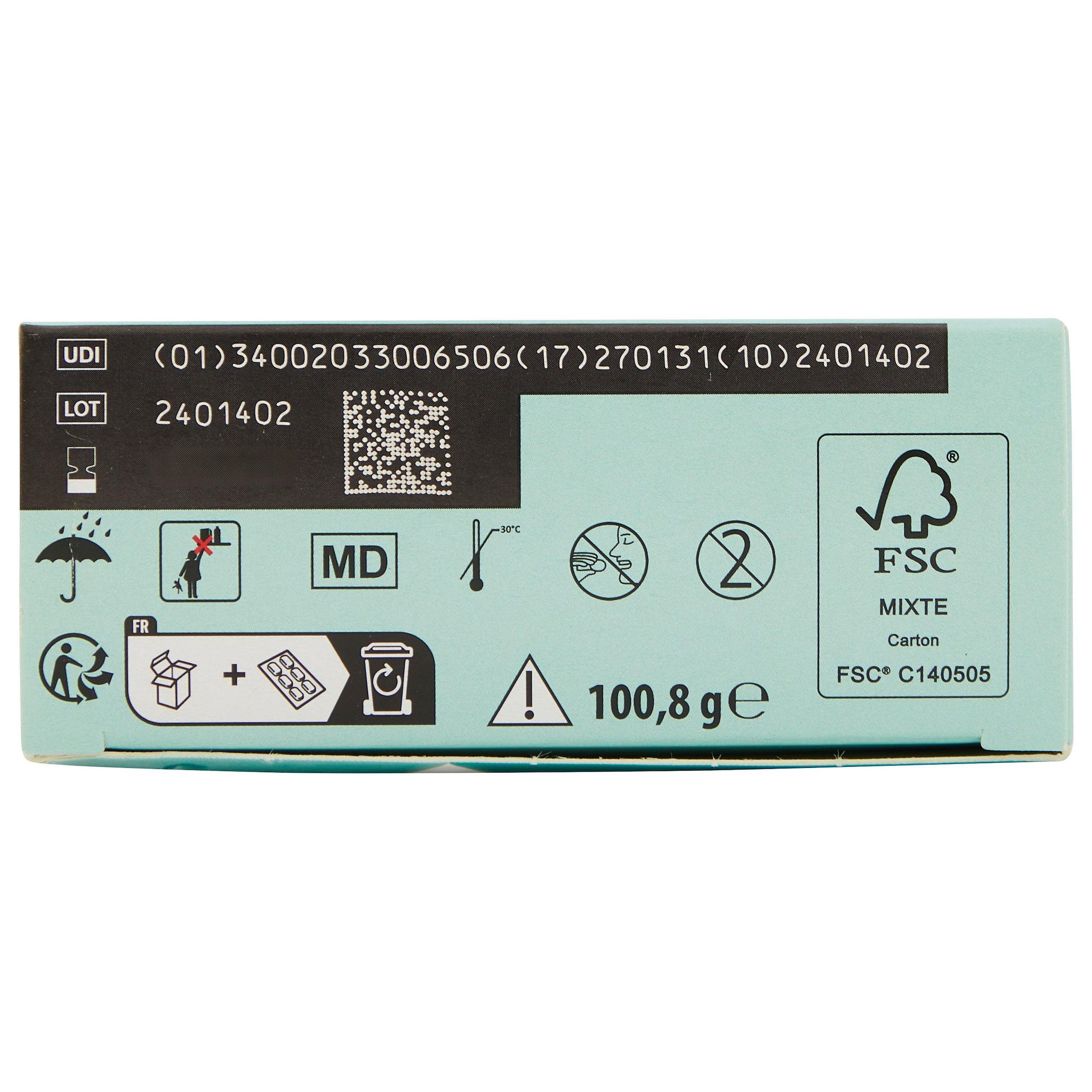 Voir la diapositive 4 : AUCHAN Nettoyants pour appareil dentaires 36 tablettes