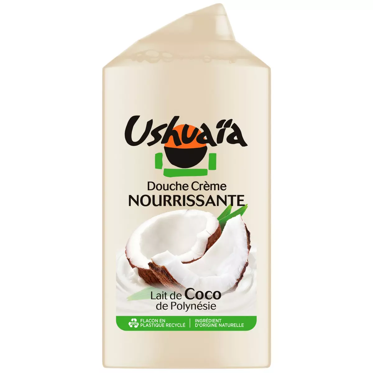 USHUAIA Douche crème nourrissante lait de coco de Polynésie 300ml