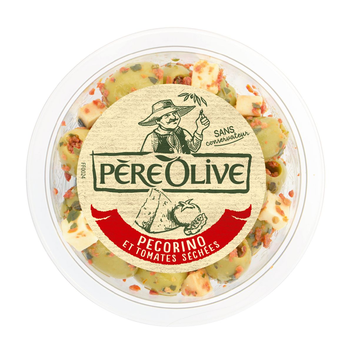 PÈRE OLIVE Pecorino et tomates séchées 150g