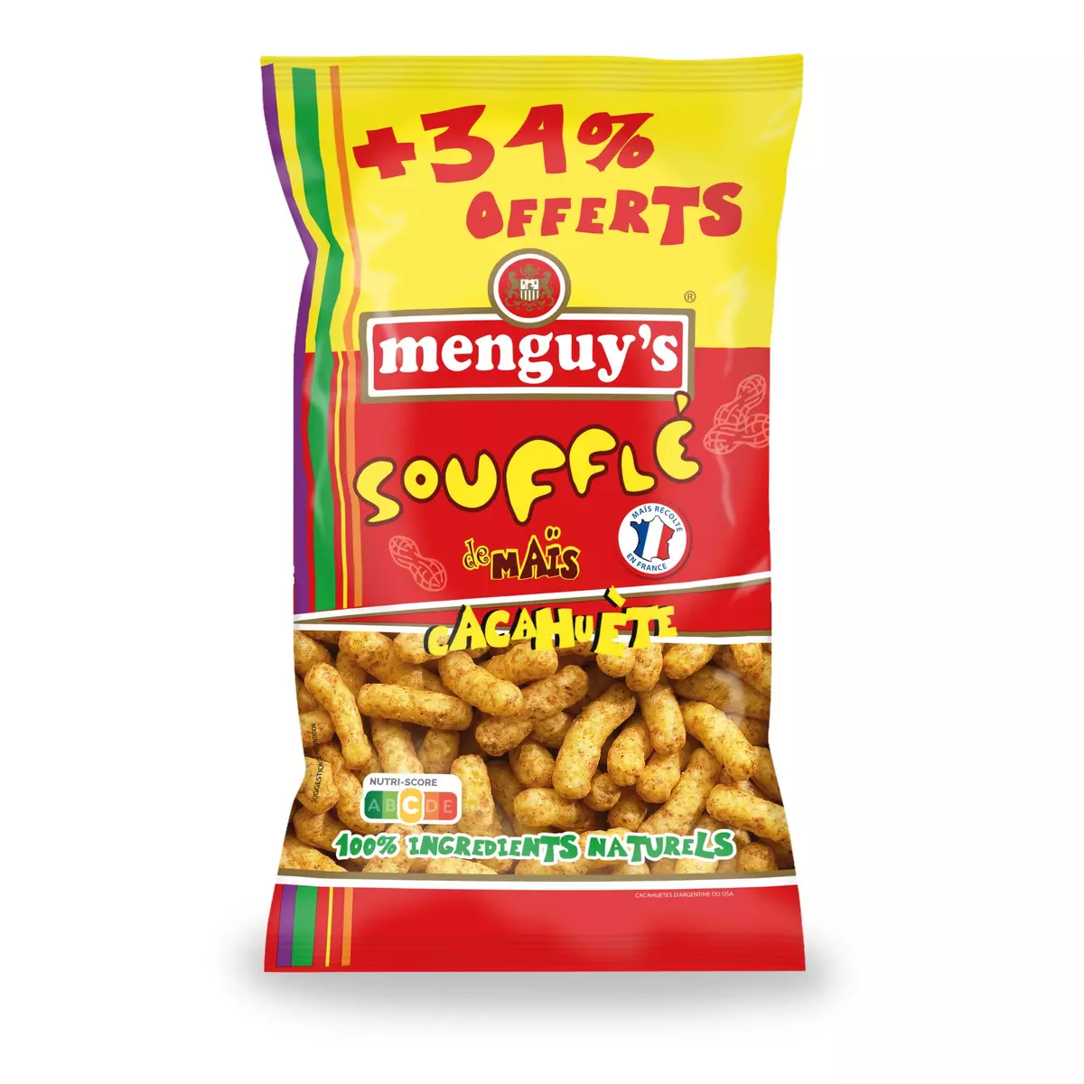 MENGUY'S Soufflé de mais à la cacahuète 250g+34% offert