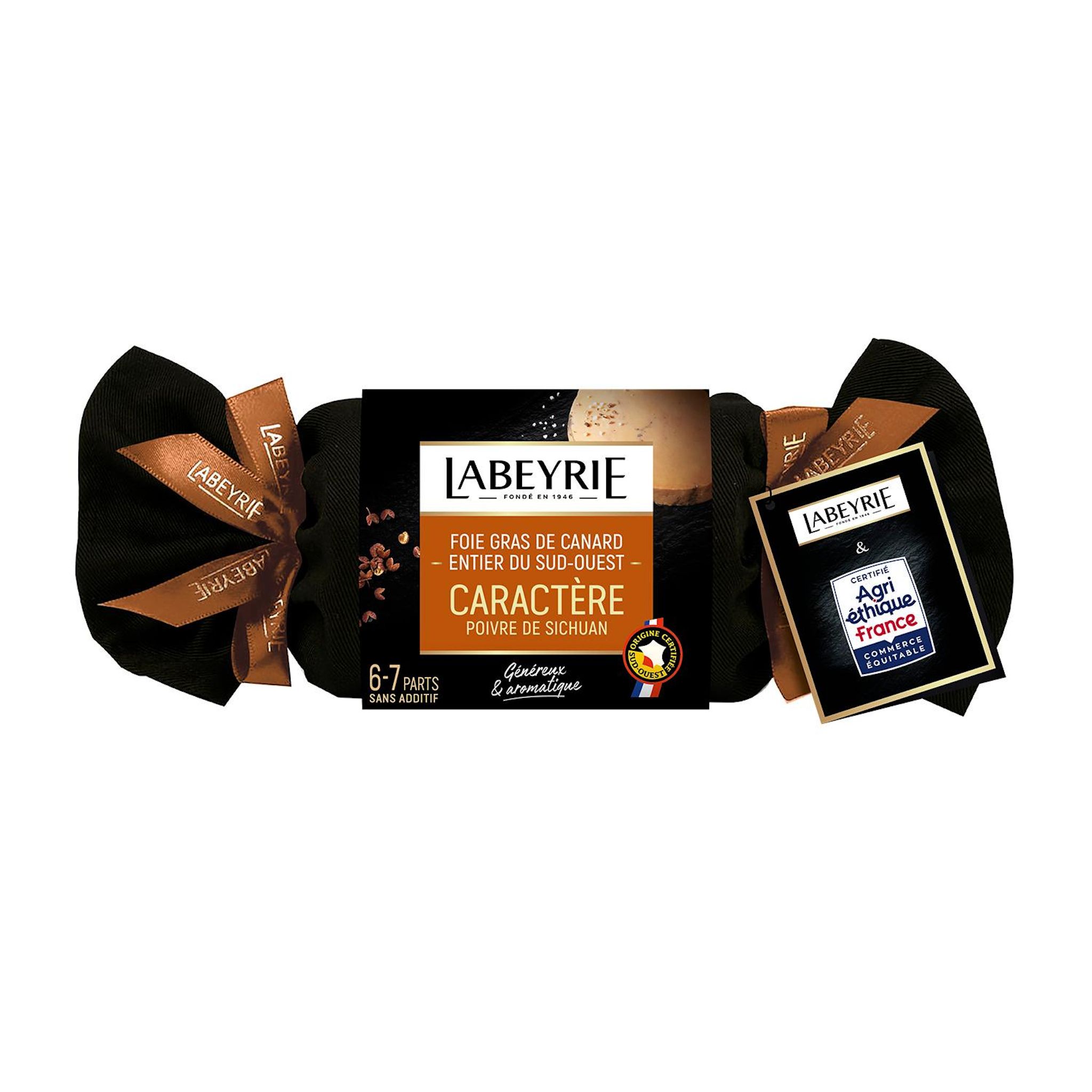 LABEYRIE Foie gras de canard entier au poivre de Sichuan 6 parts 230g ...