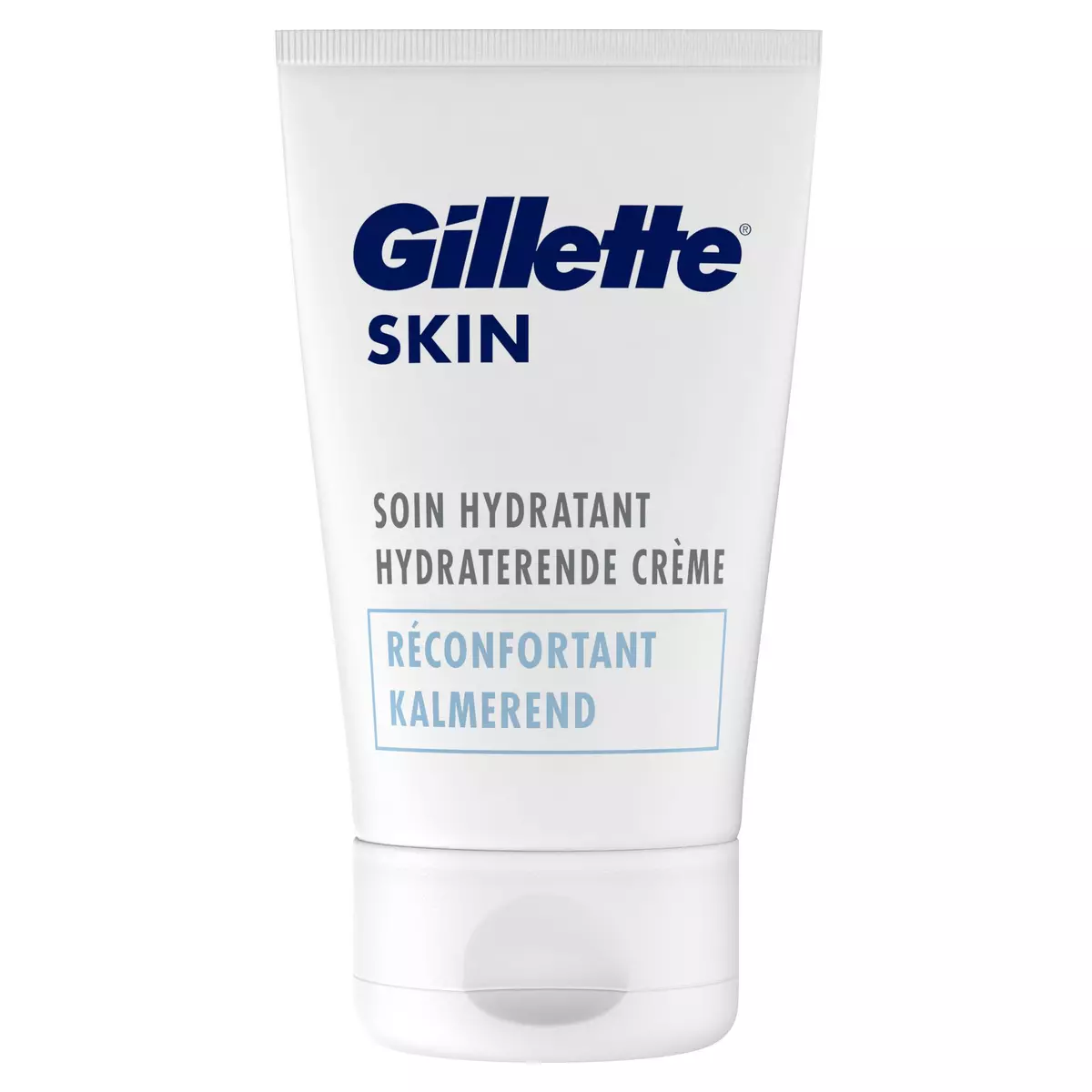 GILLETTE Skin Crème hydratante réconfortante sans alcool ni colorant au beurre de karité et vitamine E 1pièce 100ml
