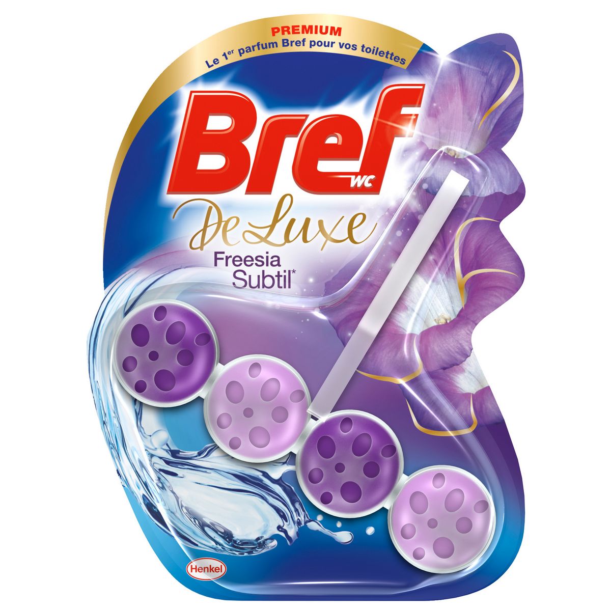 BREF WC De Luxe Bloc WC subtil 1 pièce pas cher - Auchan.fr