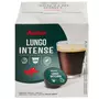 AUCHAN Capsules de café lungo intense intensité 7 compatible Dolce gusto 16 capsules 112g