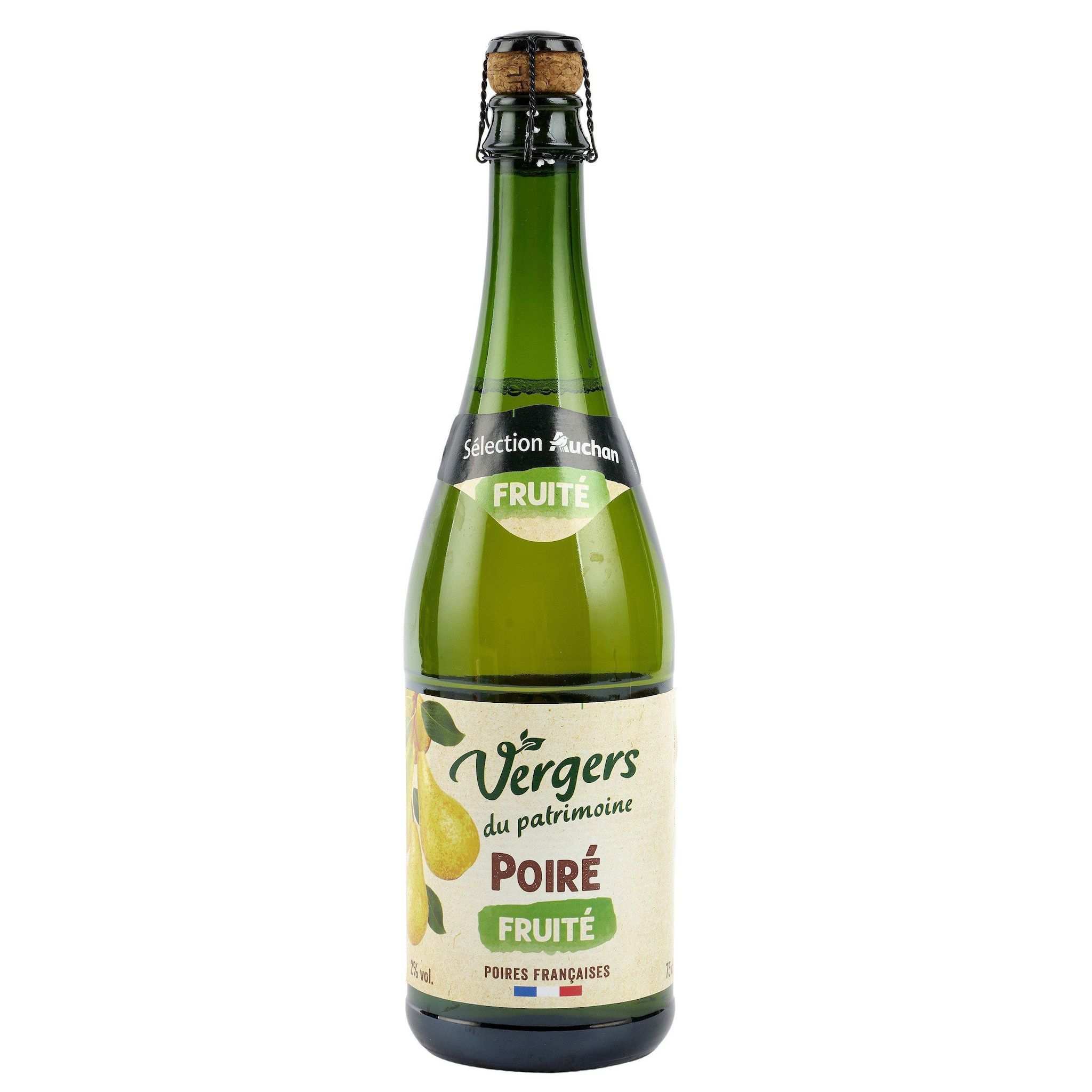 Voir la diapositive 3 : VERGERS DU PATRIMOINE Vergers du patrimoine poiré fruité 2% 75cl