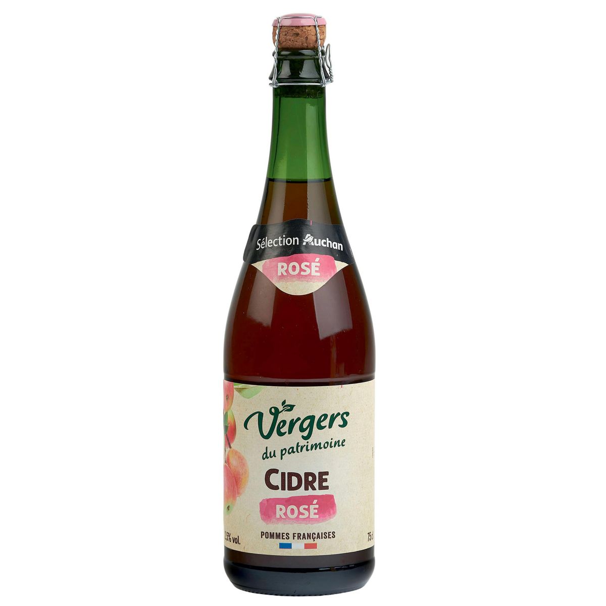 VERGERS DU PATRIMOINE Cidre rosé 3% 75cl