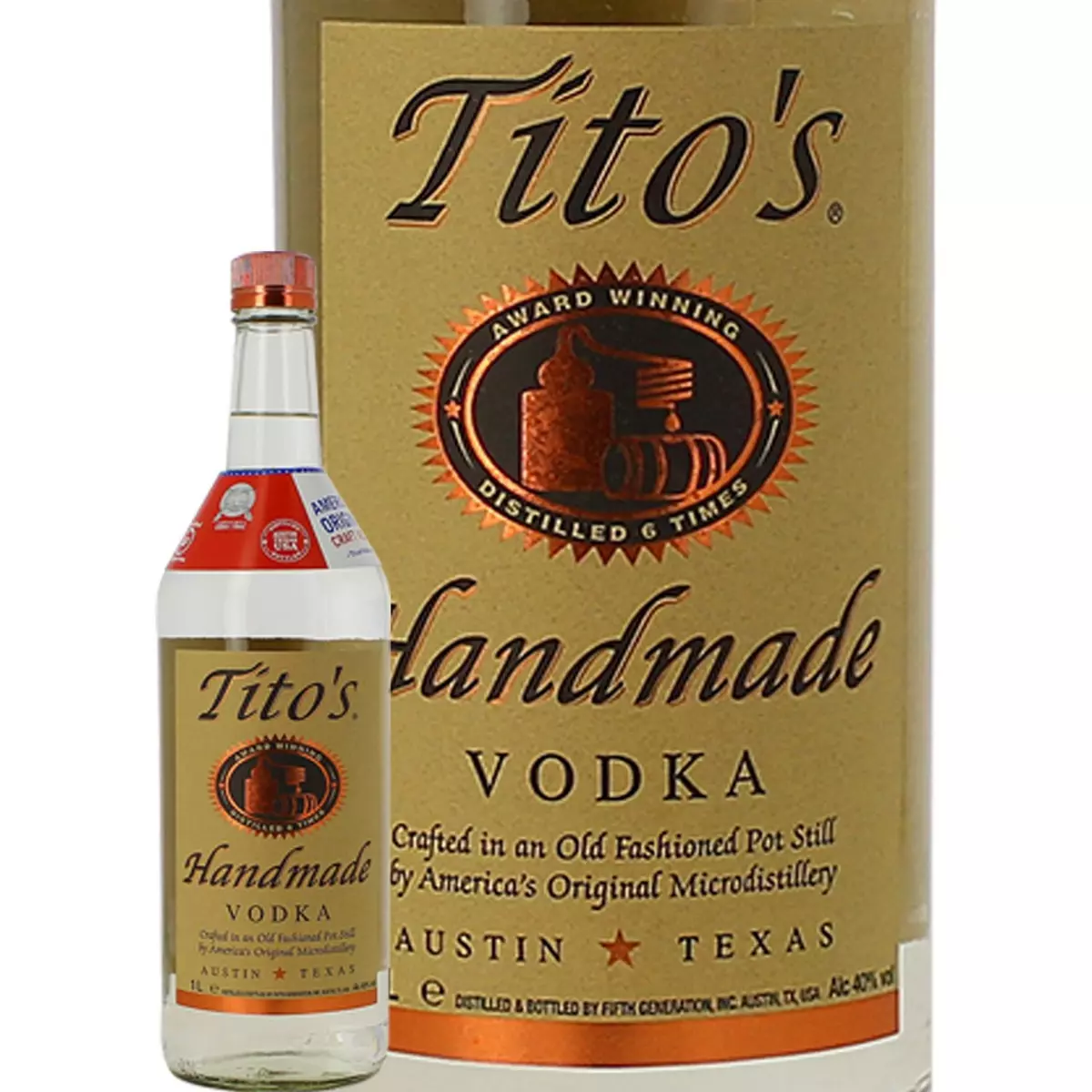 TITO'S Vodka 40% 1l