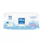 MIXA BEBE Lingettes ultra-douce au lait de toilette 72 lingettes