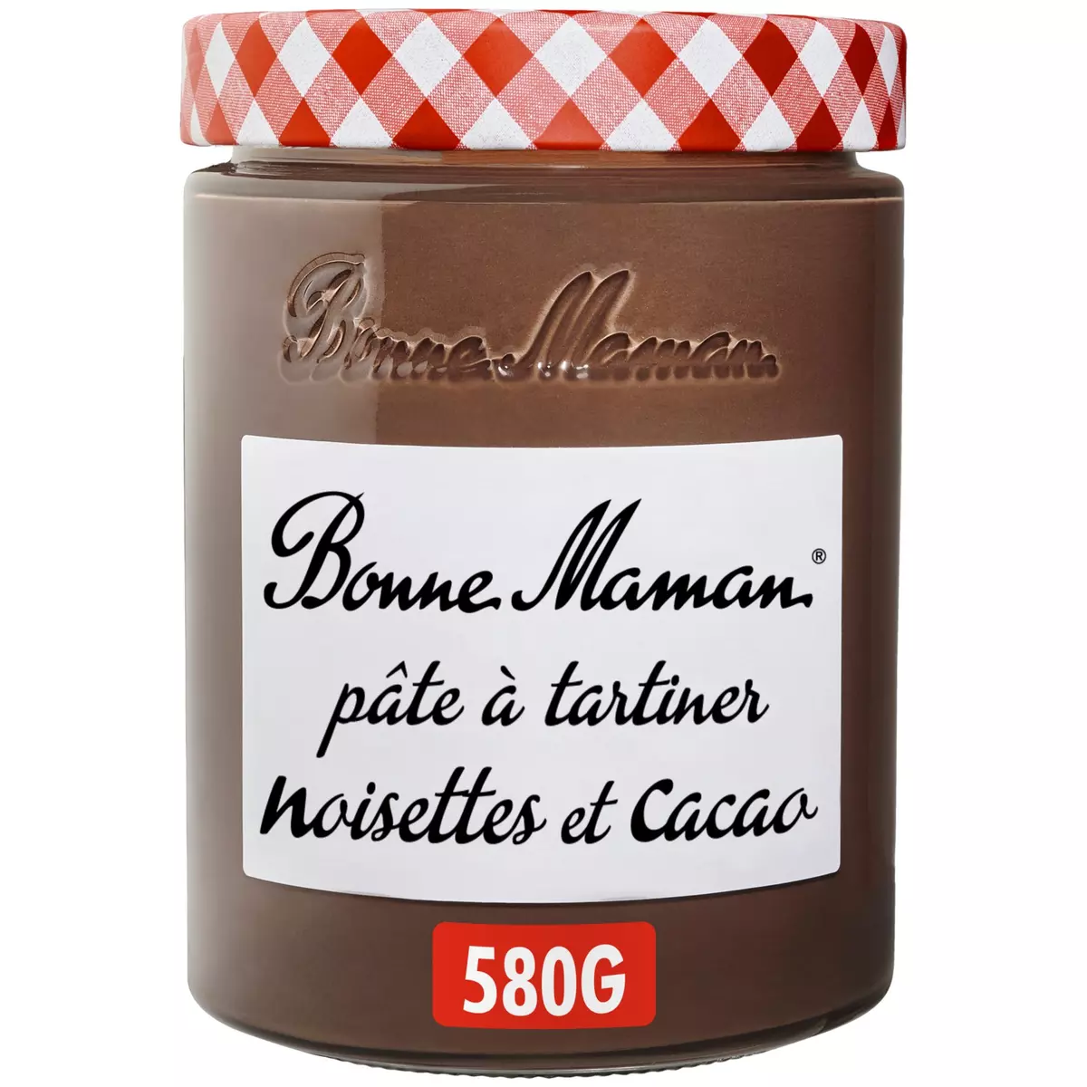 BONNE MAMAN Pâte à tartiner noisettes et cacao 580g